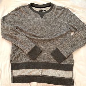 Rag & Bone Crew Sweatshirt Heather Grey